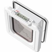 Petmate mikrochip kattedør med timerfunksjon og LCD-display