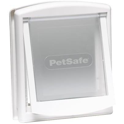 Petsafe katt- og småhundsdør, hvit utførelse