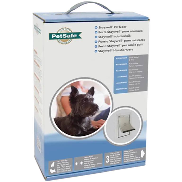 Petsafe Staywell 600 kjæledyrdør i aluminium